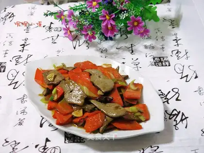 Carrot and pork