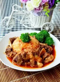 Cheese and beef