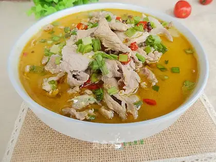 Boiled meat