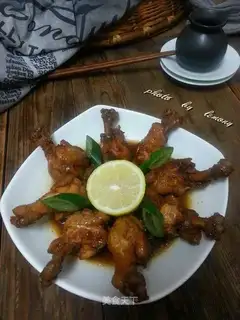 Lemon fried chicken