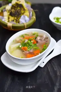 The goat soup