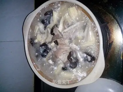 Piggy belly chicken