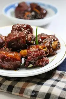 Red burn ribs