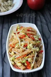 Roasted bean sprouts