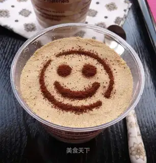 A wooden cup