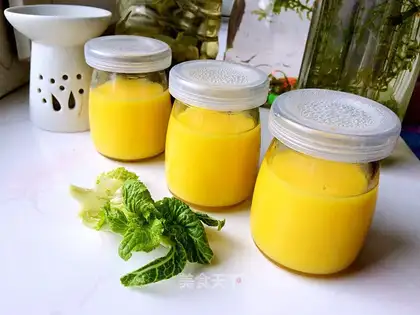 Mango pudding