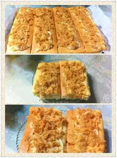 Meat pine cake