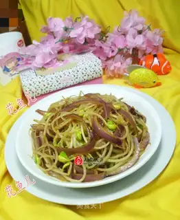The onion sprouts