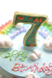 Double birthday cake