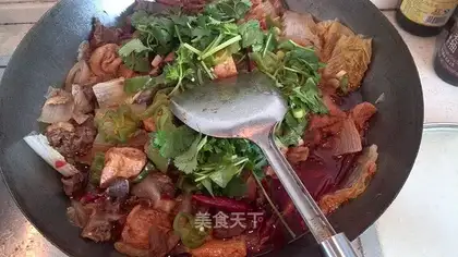 Homemade beef pan