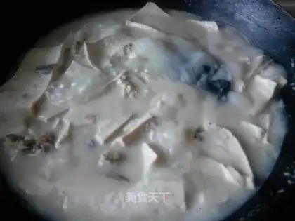 Fish tofu soup