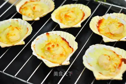 Roasted scallop