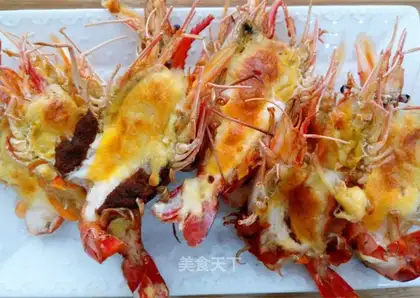 Cheese roll shrimp