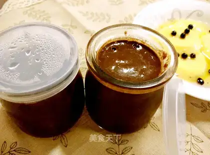 Chocolate coffee pudding