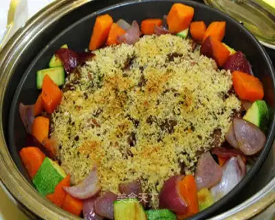Onion tomatoes for wild rice