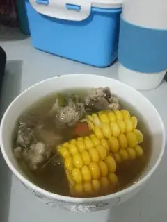 Lazy corn steak soup