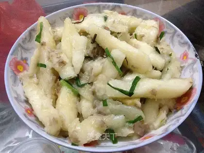 Fry cassava
