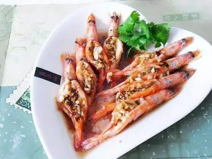 Clear the back shrimp