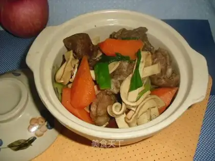 Carrot lamb stew