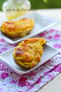 Cheese and potatoes