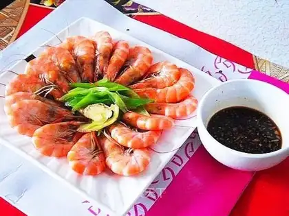 Cream shrimp