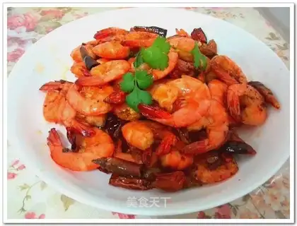 Spicy shrimp