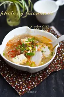 Tofu powder soup