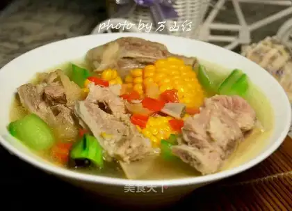 Corn melon steak