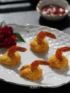Fried phoenix shrimp