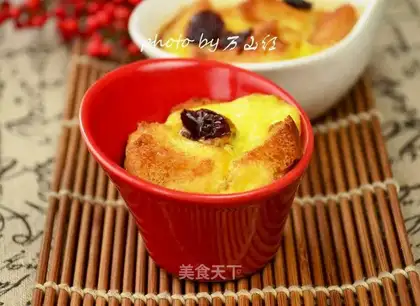 Toast pudding