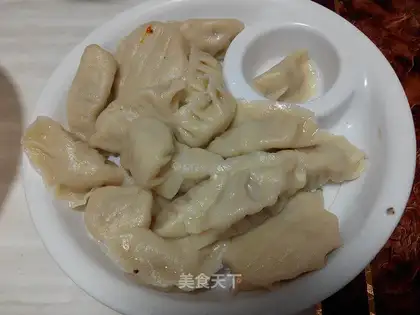 Pork mushroom dumplings
