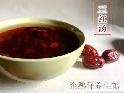 Three red soups for blood