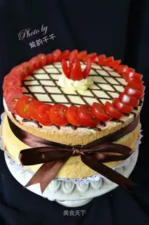 French cream cake