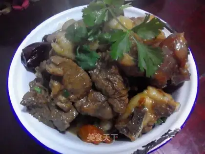 Carrot lamb stew