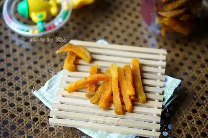Homemade red potato dry