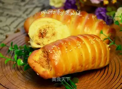 caterpillar pine almond bread