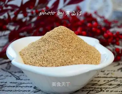Homemade monkey mushroom powder