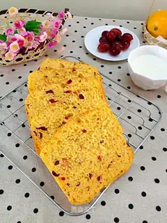 Cranberry pumpkin toast