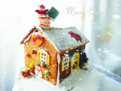 Christmas gingerbread house