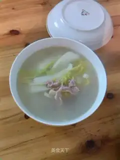 Scrawny meat soup