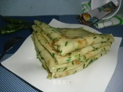 Egg onion waffles