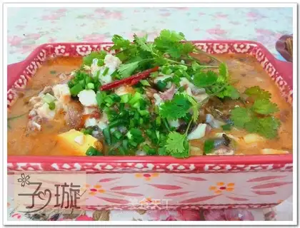The appetizer is sourfish