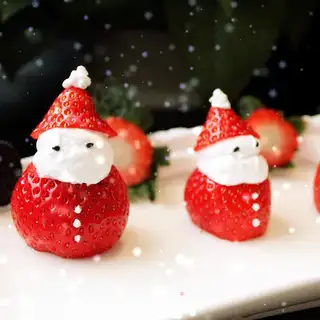 Strawberry Santa