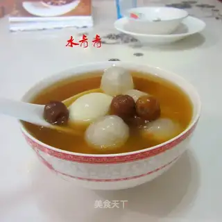 Round egg tea
