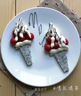 Fruit ice cream