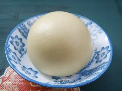 Buckwheat round steamed buns