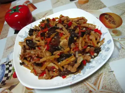 fish-flavored pork