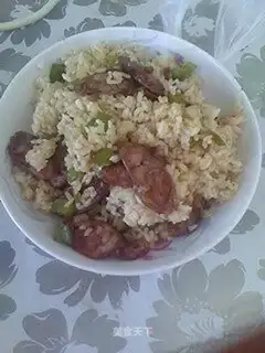 Sausage fried rice