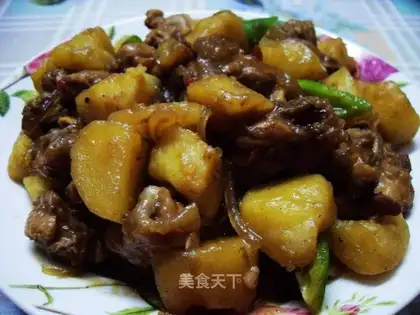 Stewed chicken