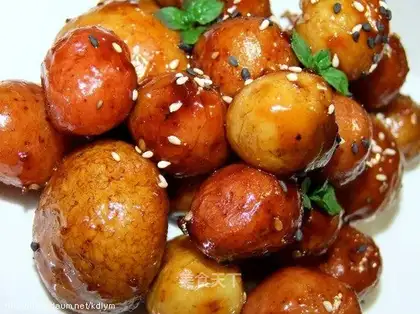 Maotai-flavored small potatoes